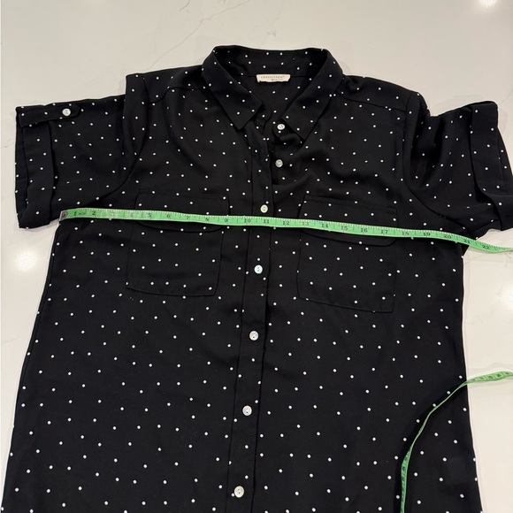 VICI Lovestitch Black Polka Dot Button Down Shirt - Picture 3 of 8